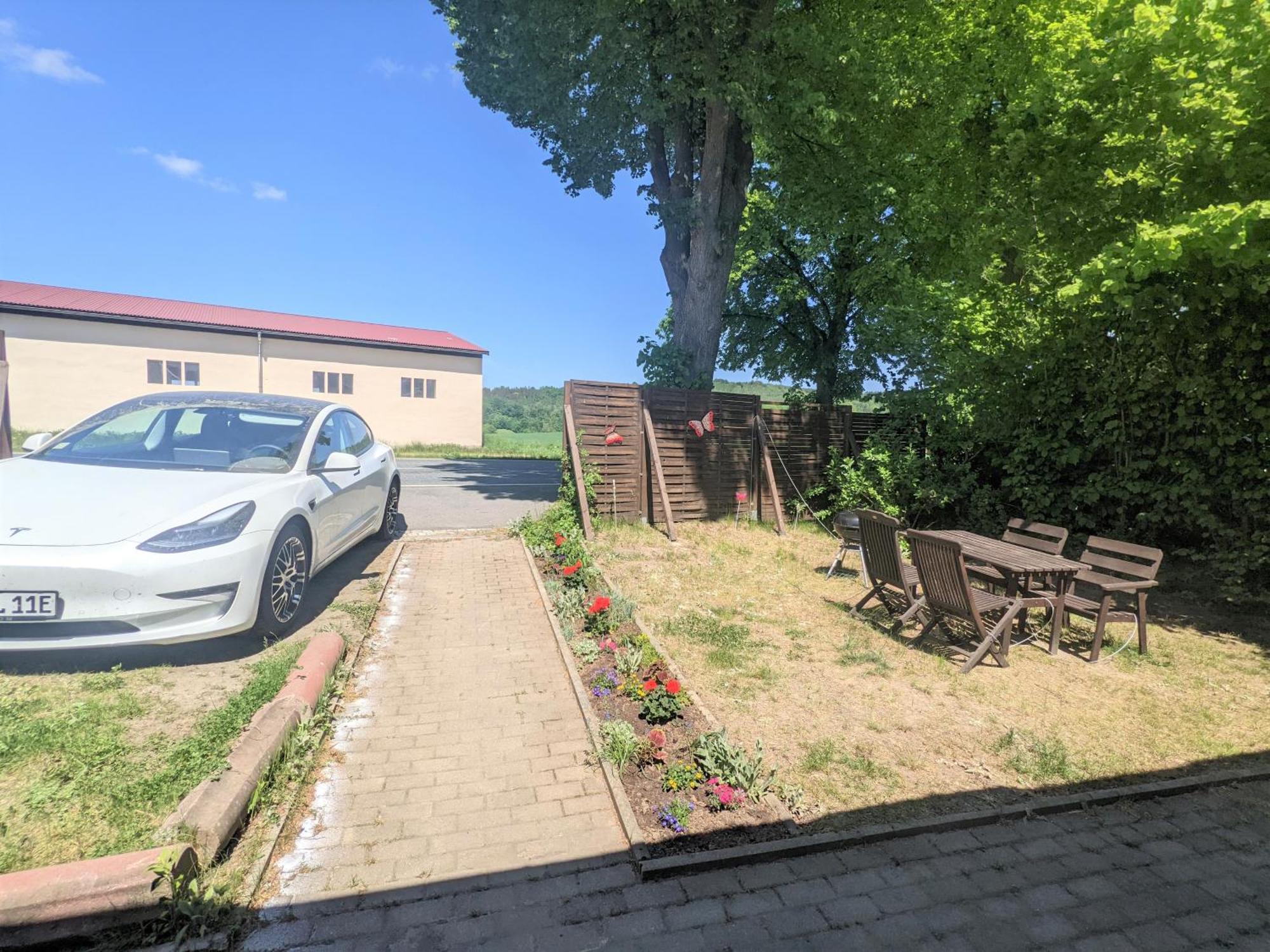 W5 - Urlaubsmagie - Wohnung Mit Grill, Terrasse & Pool Lichtenhain  Exterior foto