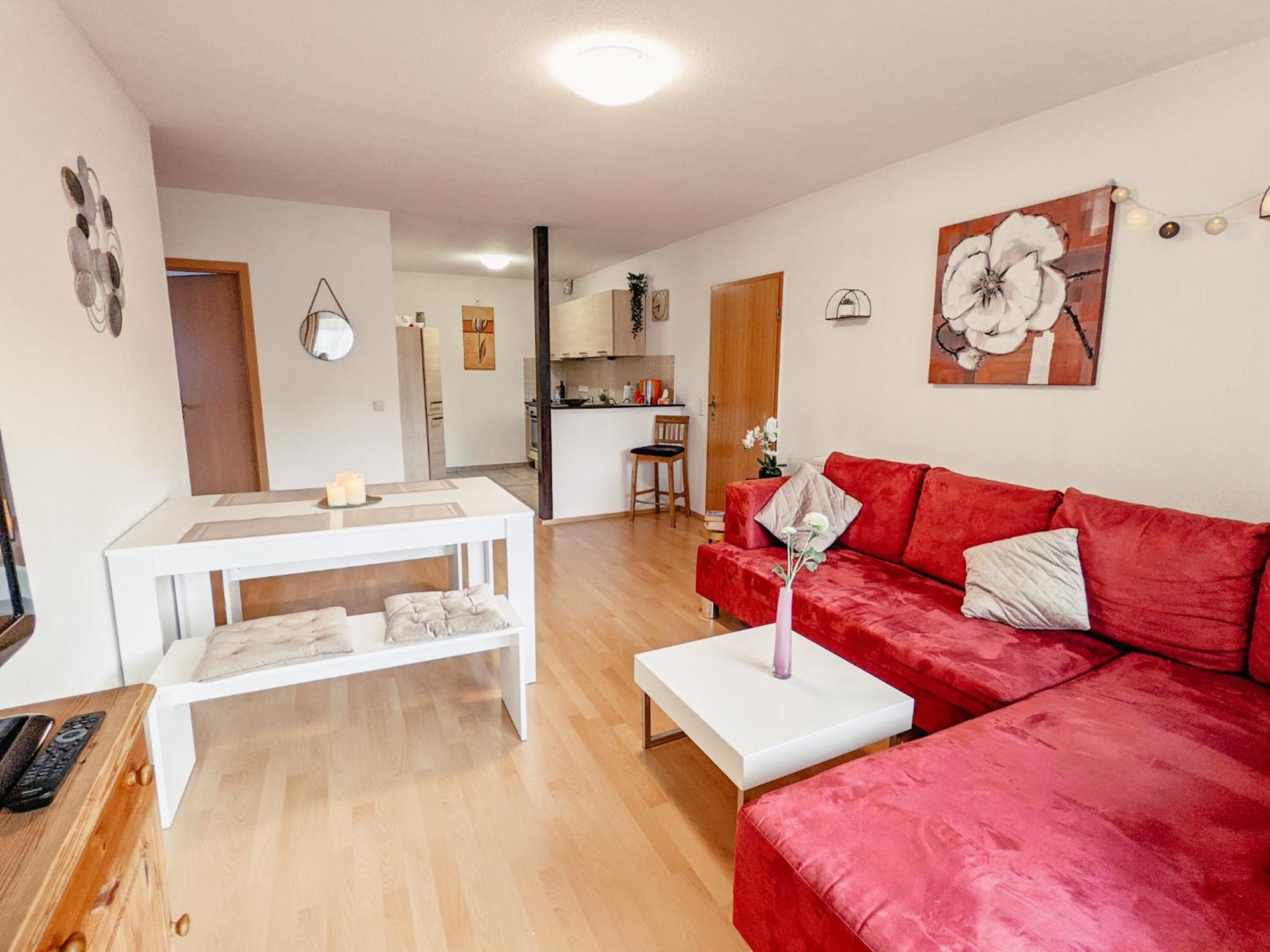 W5 - Urlaubsmagie - Wohnung Mit Grill, Terrasse & Pool Lichtenhain  Exterior foto