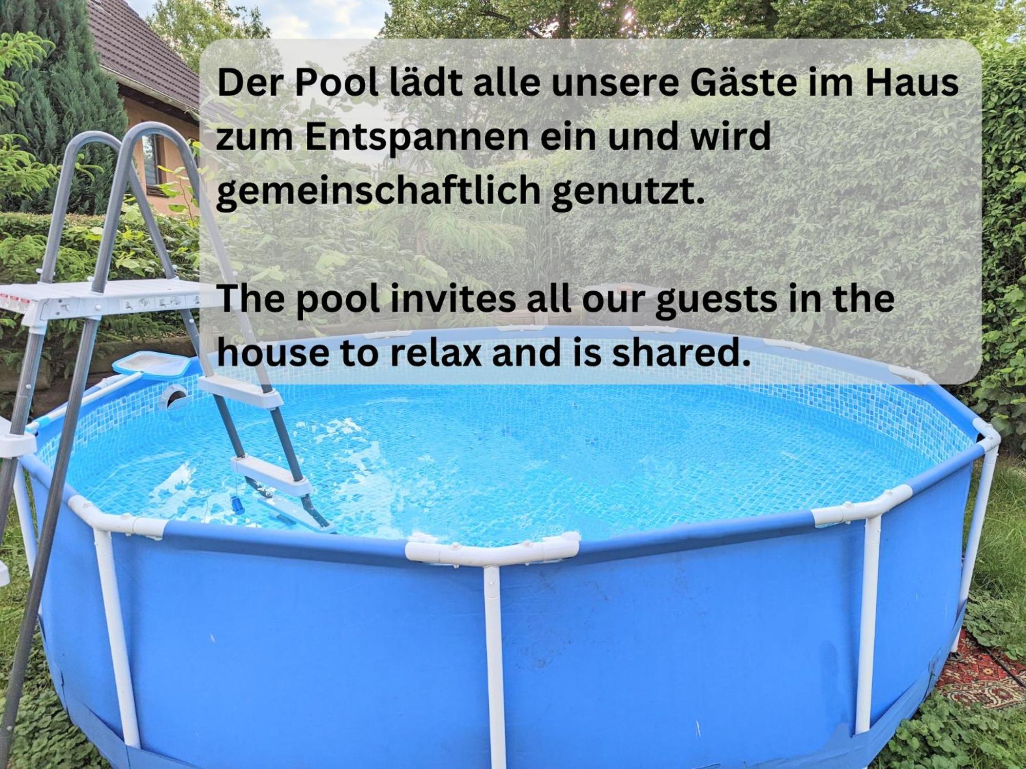 W5 - Urlaubsmagie - Wohnung Mit Grill, Terrasse & Pool Lichtenhain  Exterior foto